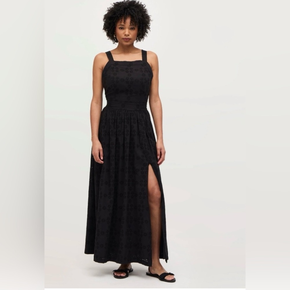 Hill House Black Eyelet Addie Dress